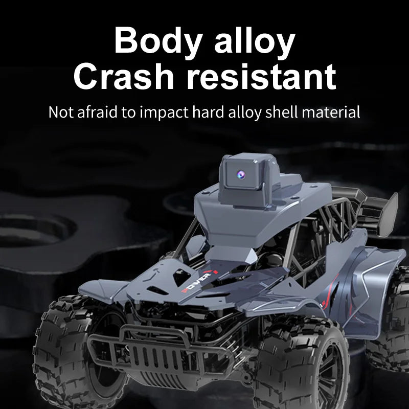 RC Car with FPV Camera | LCD Remote | 2.4G High Speed | Voice Chat | Kids & Adults