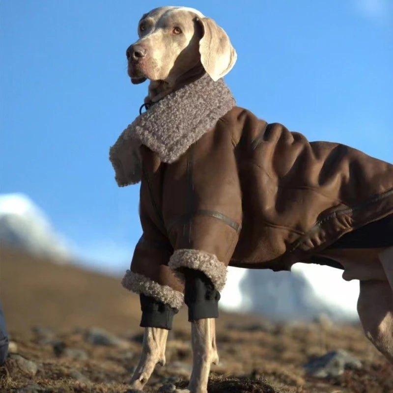 Large Dog Winter Coat - Warm Jacket for Samoyed, Husky, Golden Retriever & Other Big Breeds - BeeTrendyShop.COM