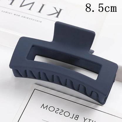 Korean Large Plastic Hair Claw Clip – Fashion Crab Barrette for Women & Girls