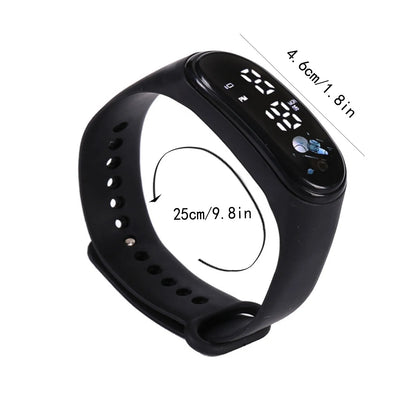 Kawaii Smart Watch For Kids Fashion Outdoor Waterproof Sports Kids' Watches Boy Girls Digital Watches Silicone montre enfant - BeeTrendyShop.COM