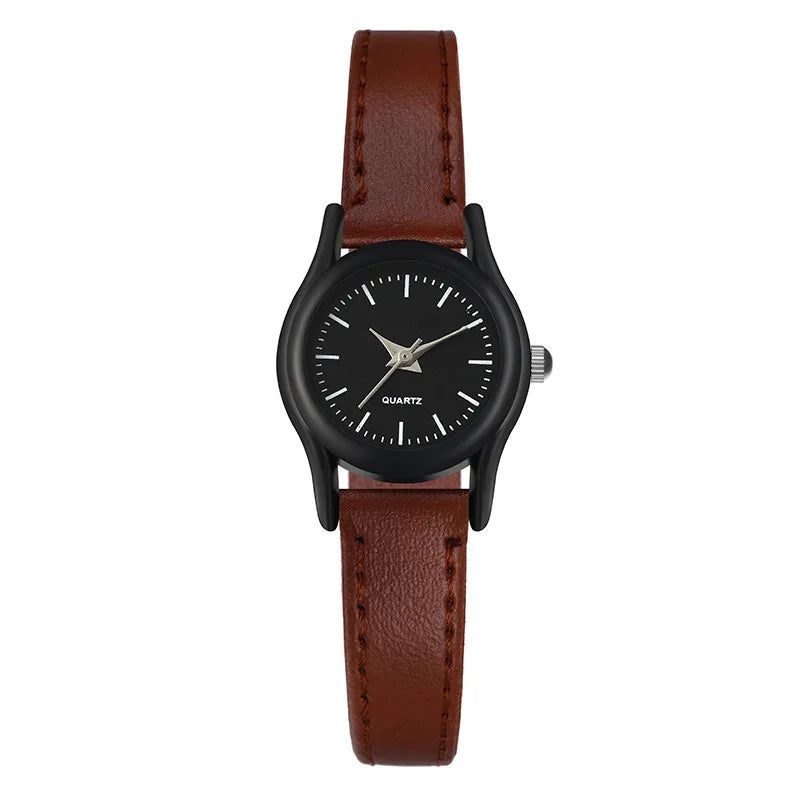 2024 New Couples Watches Leather Strap Minimalist Fashion Quartz Wristwatches Multiple Colors for Loved Ones Gift parejas reloj
