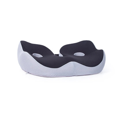 Memory Foam Seat Cushion 48x39cm – Ergonomic Back & Tailbone Pain Relief for Office, Car & Travel