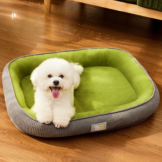 4-Season Removable Pet Kennel Mat - Winter Warm Bed for Dogs & Cats
