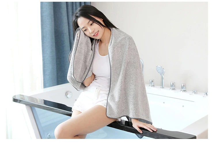 1PCS Thickened Bath Towels for The Body Microfiber Towel for Gym Sports Shower Robe for Spa Beath Home - BeeTrendyShop.COM