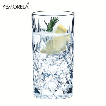 423ML Stemware Glass Cup – Elegant Drinking Glass for Water Beer Soda Party