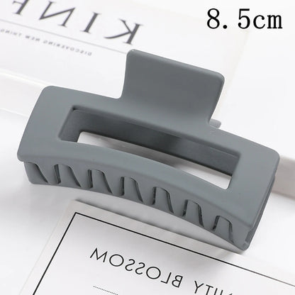 Korean Large Plastic Hair Claw Clip – Fashion Crab Barrette for Women & Girls