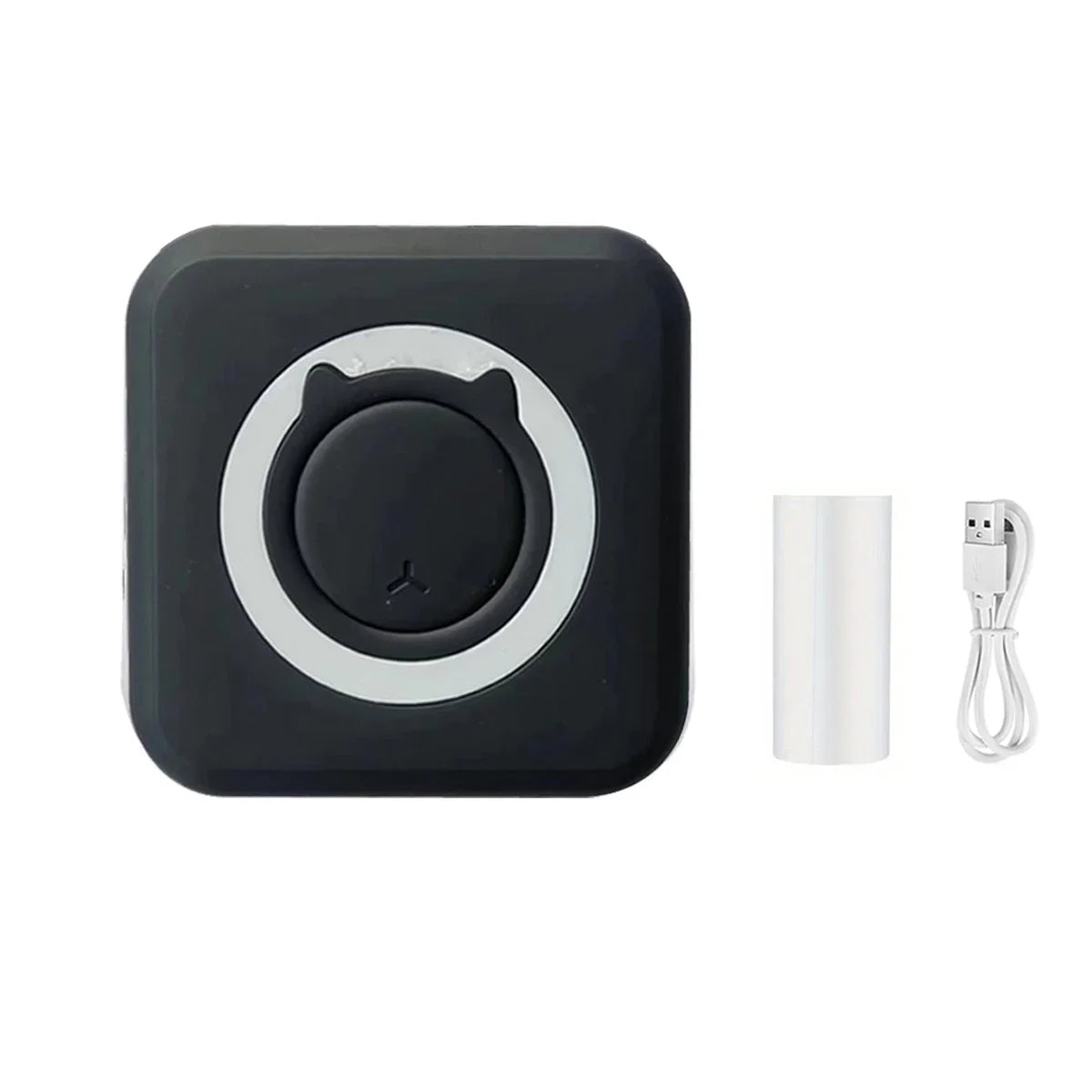 *BLACK and WHITE* Portable Mini Thermal Printer Wirelessly