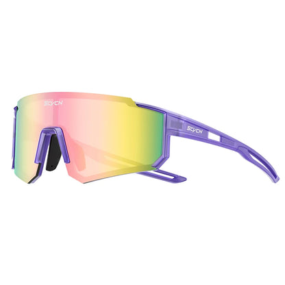 SCVCN Sport Cycling Sunglasses – TR90 Frame UV400 for Hiking & Baseball