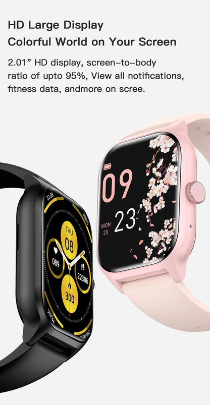 LEMFO LT10 Android Smartwatch – Bluetooth Call, Touch Dial, Music Player, Fitness Tracker