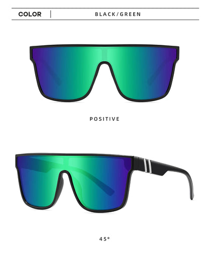 Fishing Sunglasses – UV400 Square Outdoor Sport Driving Shades for Men & Women