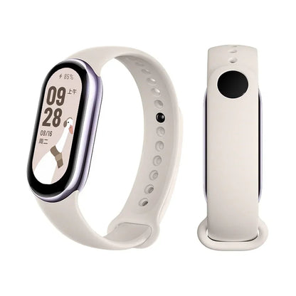 Silicone Sport Watchband for Xiaomi Mi Band 8 & 9 NFC – Waterproof Replacement Strap