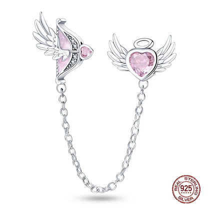 925 Sterling Silver Chameleon Luminous Butterfly Charm Bead – DIY Jewelry