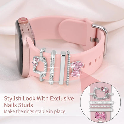Stylish & Whimsical: Decorative Cartoon-Inspired Watch Strap Buckles & Ornamental Loops for Trendy Accessorizing - BeeTrendyShop.COM