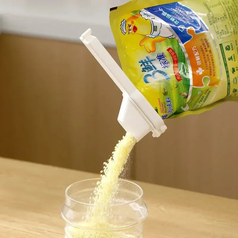 2PCS Food Bag Clips, With Lid Sealing Clips