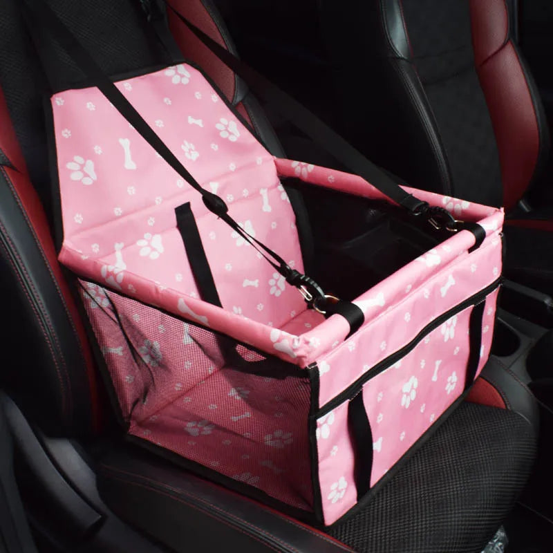 Dog Car Seat Hammock Carrier – Foldable, Breathable, Fits All Breeds