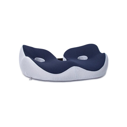 Memory Foam Seat Cushion 48x39cm – Ergonomic Back & Tailbone Pain Relief for Office, Car & Travel
