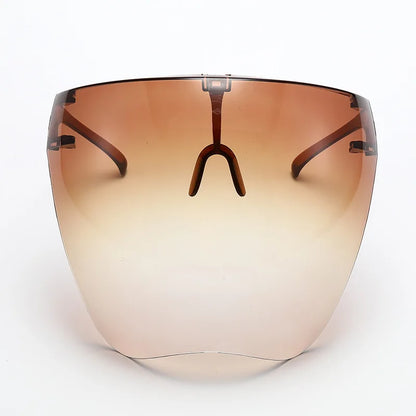 Full Face Shield Sunglasses Mask – UV400 Anti-Spray Cycling & Protective Goggles