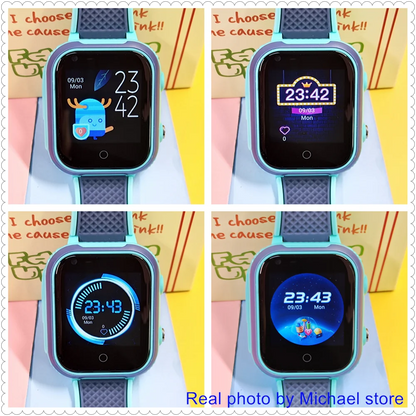 LT21 4G Kids Smartwatch – GPS, WiFi, Video Call, SOS, IP67 Waterproof, Camera & Location Tracker