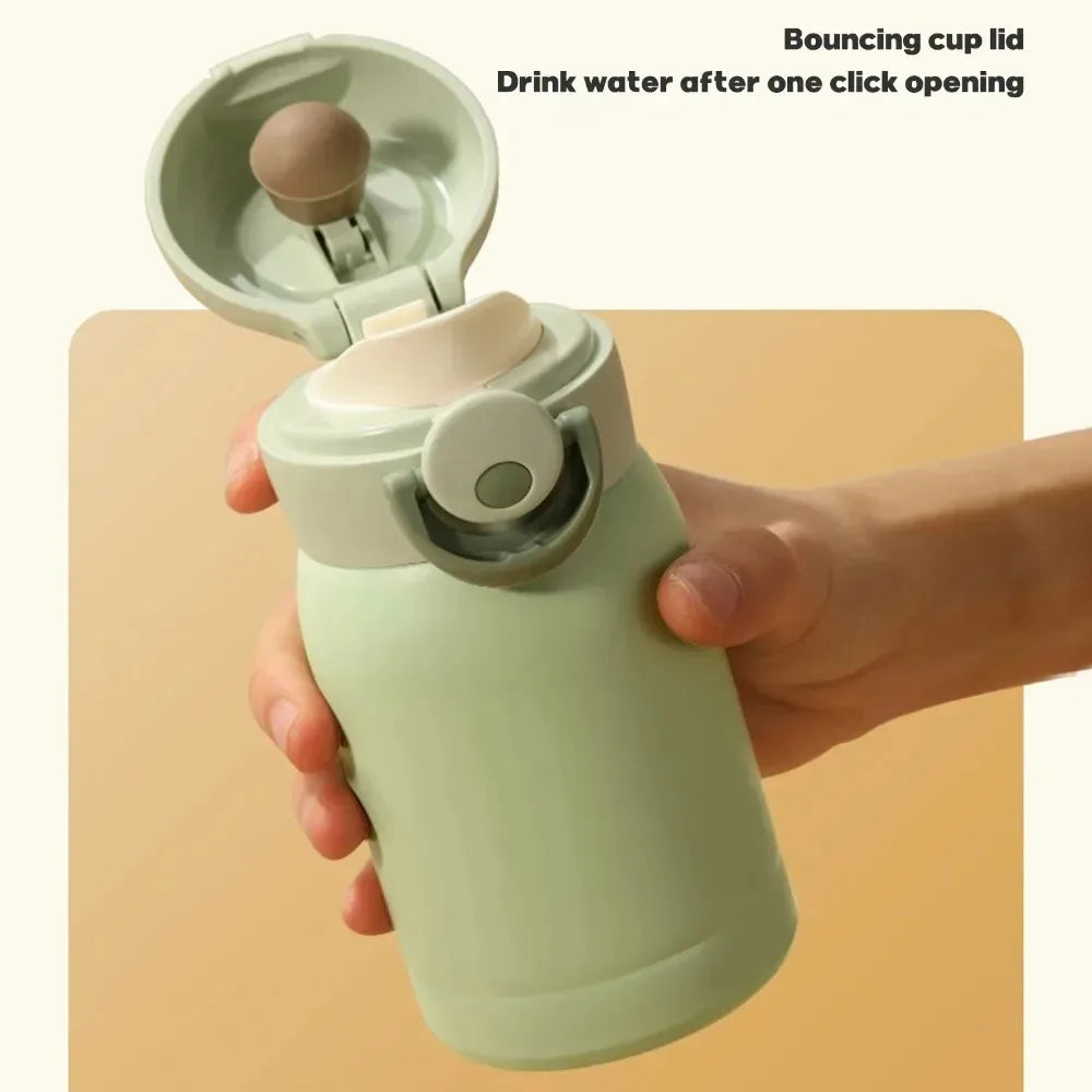 Portable Pocket Thermos Cup – Mini Stainless Steel Outdoor Camping Flask