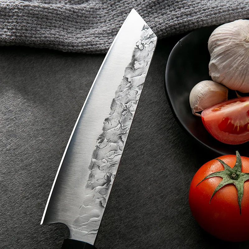 Forged Japanese Chef Knife – Professional Kiritsuke, Santoku & Nakiri Kitchen Knives