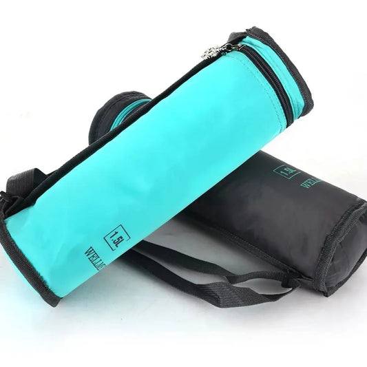 1.5L Insulated Water Bottle Cooler Bag – Thermal Oxford Cloth Tote for Camping & Travel