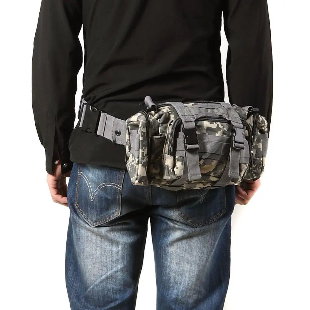 Waterproof Waist Fanny Pack for Men & Women – Sporty Belt Bag