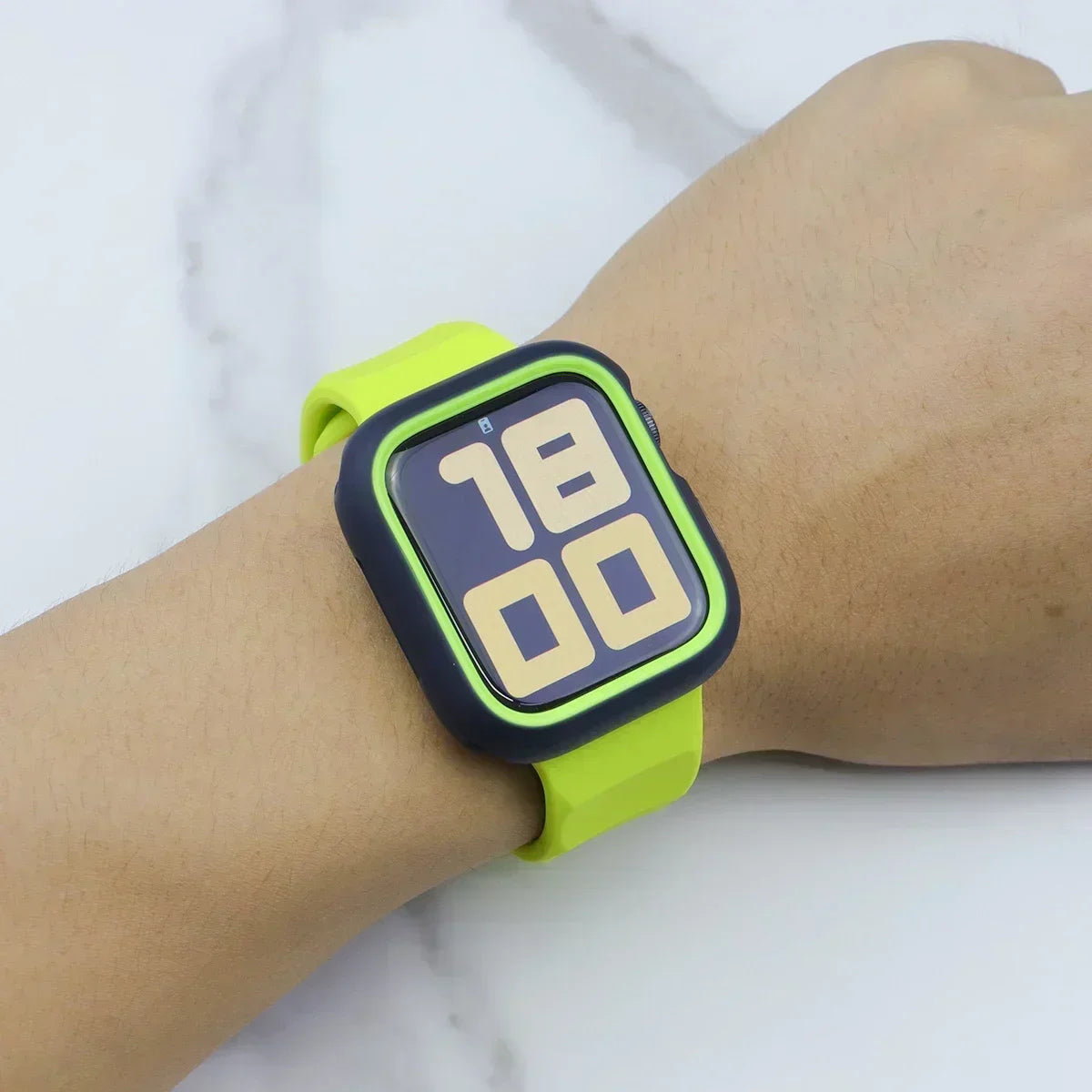 Silicone Sport Strap+Case for apple watch 9 8 7 6 SE 5 Ultra 2 Belt Bracelet Iwatch Series 49mm 45mm 41mm 44mm Protective Cover - BeeTrendyShop.COM