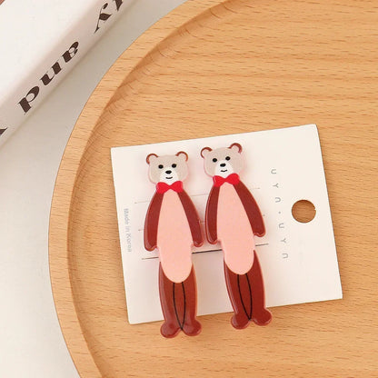 Kawaii Cartoon Hair Side Clips – Cute Claw Hairpin for Girls, Women & Kids (2Pcs)