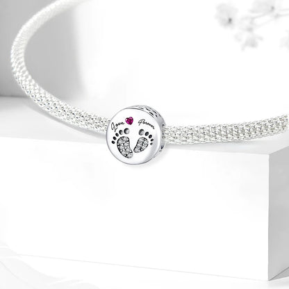 925 Sterling Silver Heart, Flower, Clover & Turtle Charm Bead – DIY Birthday Jewelry