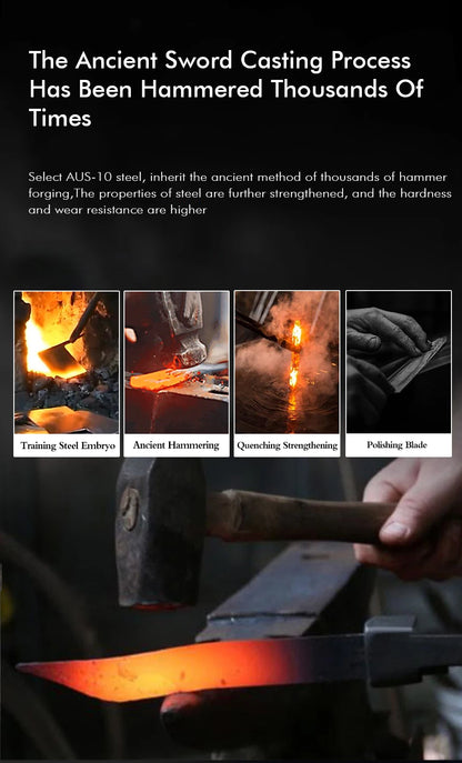 TURWHO Hand Forged Japanese Damascus Steel Chef Knife – Santoku, Sashimi & More