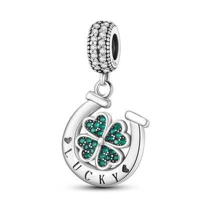 925 Sterling Silver Love Heart Family Charm Bead – DIY Jewelry Gift for Women