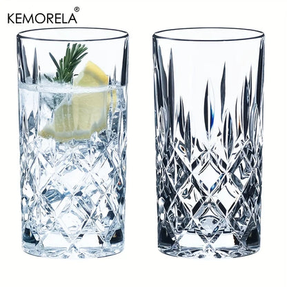 423ML Stemware Glass Cup – Elegant Drinking Glass for Water Beer Soda Party
