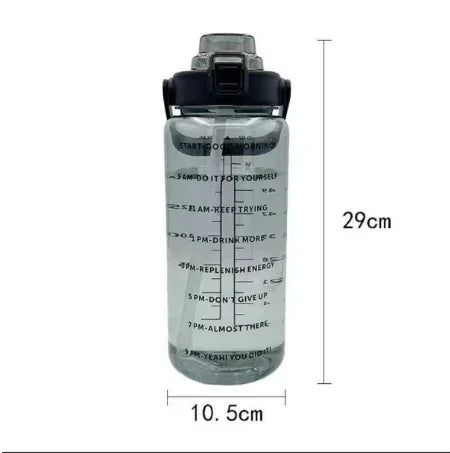 Portable Plastic Water Bottle – Insulated Leakproof Drinking Bottle for Travel & Sports