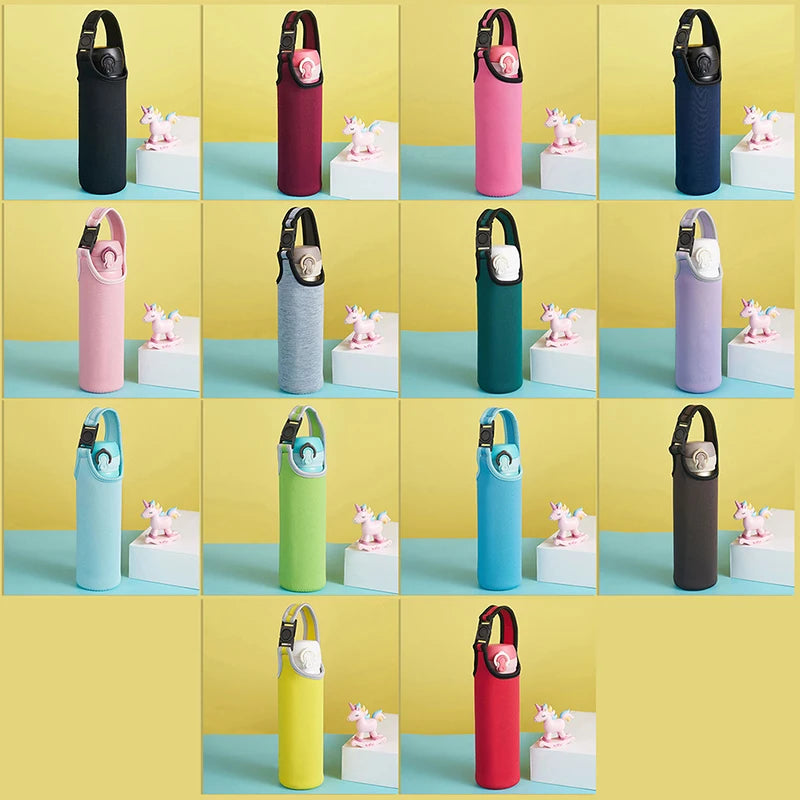 Portable Water Bottle Sleeve Bag – Insulated Can & Bottle Carrier for Travel & Gym