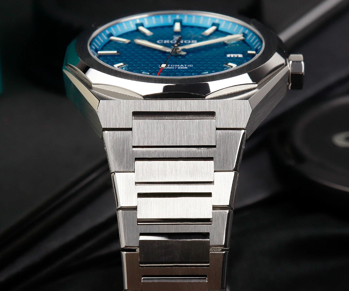 Cronos Luxury Men Watch For Men 39mm Skyline PT5000 SW200 Movement Automatic Wristwatches Sapphire 10ATM See-through Back L6028M