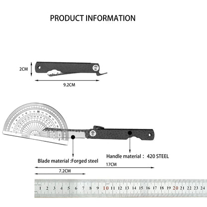Higonokami Japanese Forged Steel Folding Knife – Outdoor Pocket Survival & EDC Tool