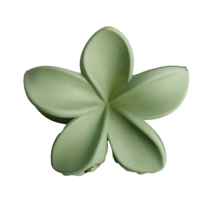 Large Flower Hair Claw Clip – Matte Sweet Barrette for Women & Girls