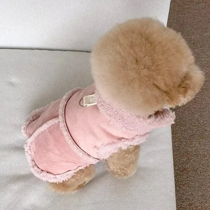 Dog Vest Jacket – Luxury Soft Cotton Winter Coat for Small & Medium Dogs | Autumn Winter | XS–XL