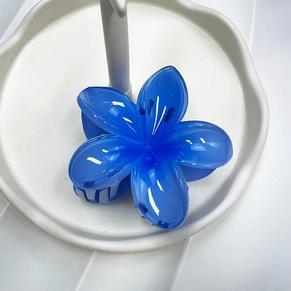 Large Flower Hair Claw Clip – Matte Sweet Barrette for Women & Girls