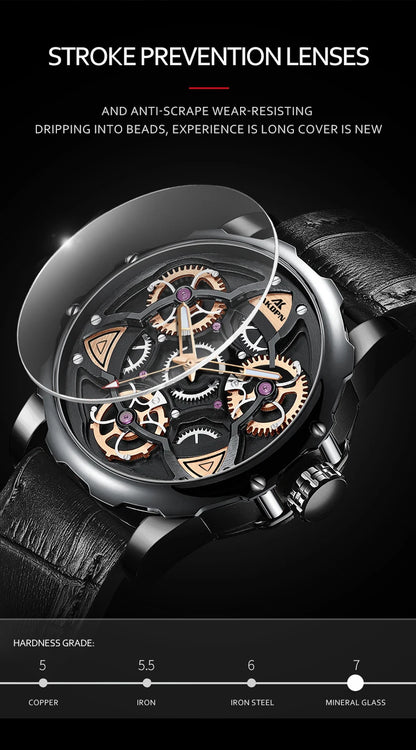 A high-end men's watch with cool retro and trendy style quartz watch - BeeTrendyShop.COM