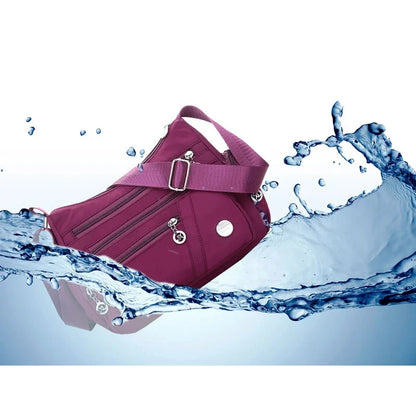 Women's casual large capacity crossbody bag, multifunctional waterproof shoulder bag, shopping handbag - BeeTrendyShop.COM