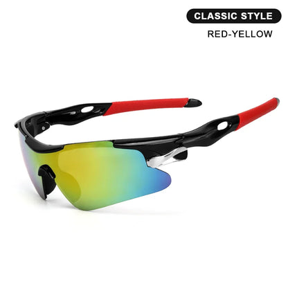 RIDERACE Cycling Sunglasses – UV400 Road & MTB Bike Protection Goggles Unisex