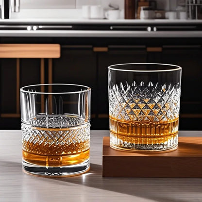 Creative Cocktail & Whiskey Glass – Multi-Style Bar Drinkware