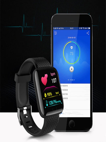 Smartwatch – Message Alerts, Fitness Monitor, Smart Bracelet, Birthday Gift for Men & Women