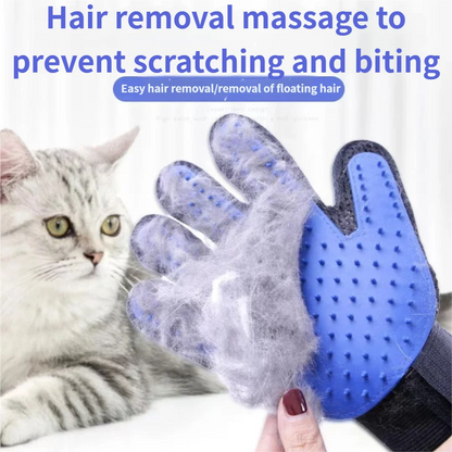 Pet Grooming Glove – Cat & Dog Hair Remover Brush