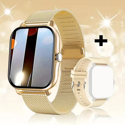 KESHUYOU Smartwatch – Bluetooth Call, Blood Oxygen & Blood Pressure Monitor, Holiday Gift