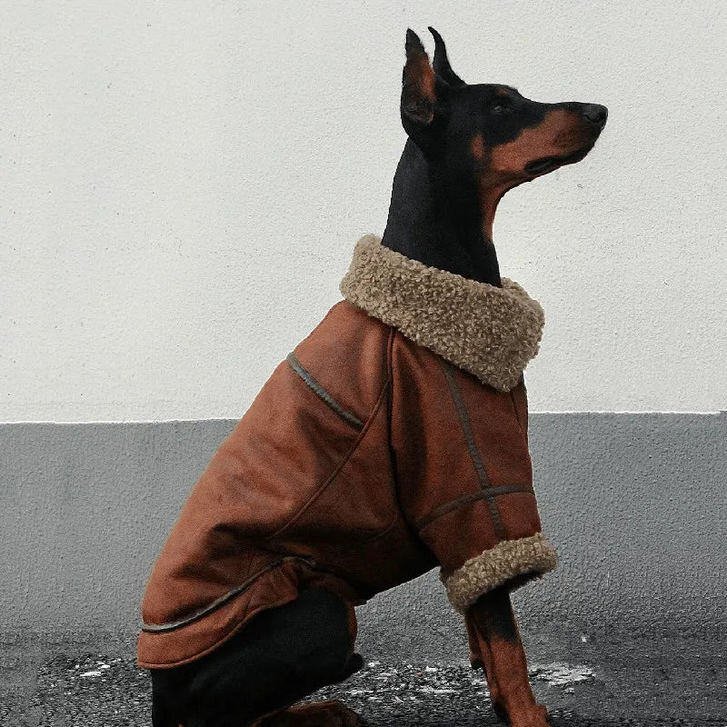 Large Dog Winter Coat - Warm Jacket for Samoyed, Husky, Golden Retriever & Other Big Breeds - BeeTrendyShop.COM