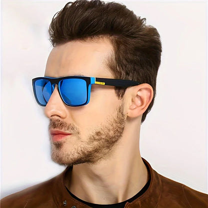 2-Pack Square Polarized Sunglasses – Anti-Glare UV400 for Travel & Driving