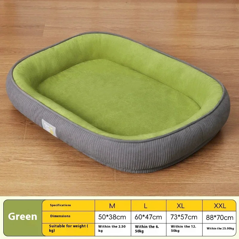 4-Season Removable Pet Kennel Mat - Winter Warm Bed for Dogs & Cats