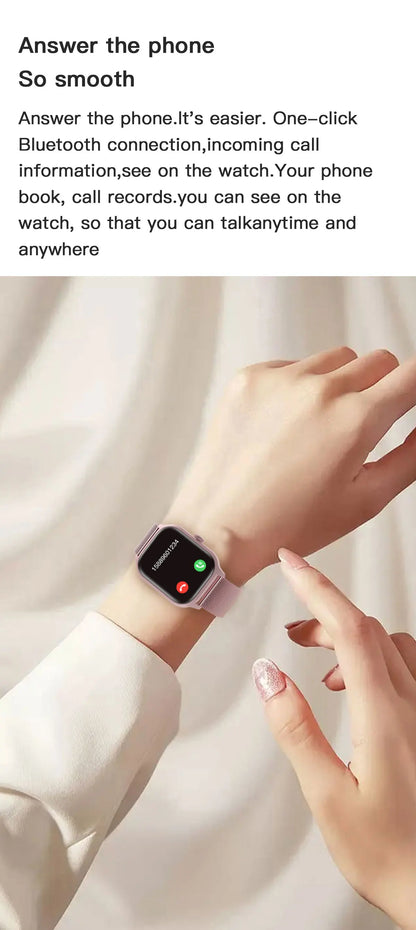 LEMFO LT10 Android Smartwatch – Bluetooth Call, Touch Dial, Music Player, Fitness Tracker